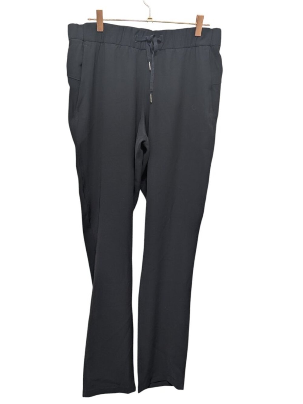 Lululemon Pants Black On The Fly Pant Woven 33" Inseam W5BTBT Size 10 Tall